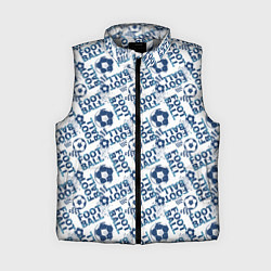 Женский жилет FOOTBALL, цвет: 3D-светло-серый