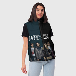 Женский жилет Maneskin New heroes, цвет: 3D-светло-серый — фото 2