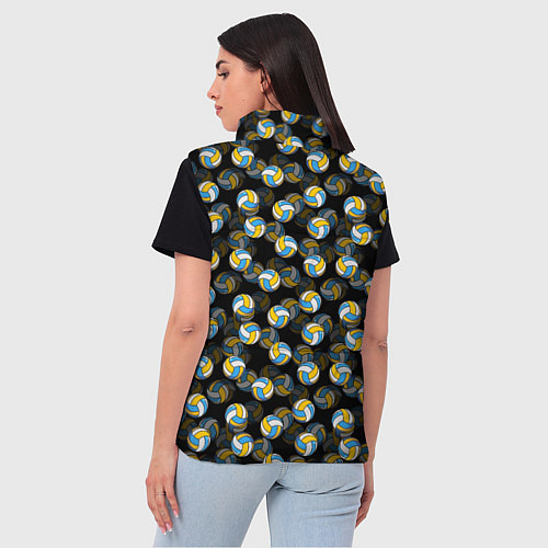 Женский жилет Волейбол / 3D-Красный – фото 4