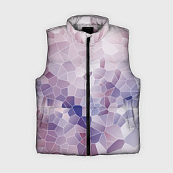 Женский жилет Узор Мозаика, цвет: 3D-светло-серый