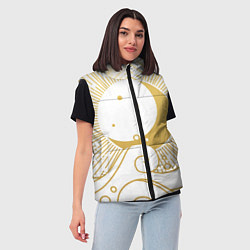 Женский жилет Море, цвет: 3D-красный — фото 2