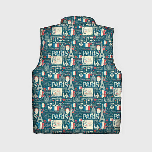 Женский жилет PARIS / 3D-Черный – фото 2