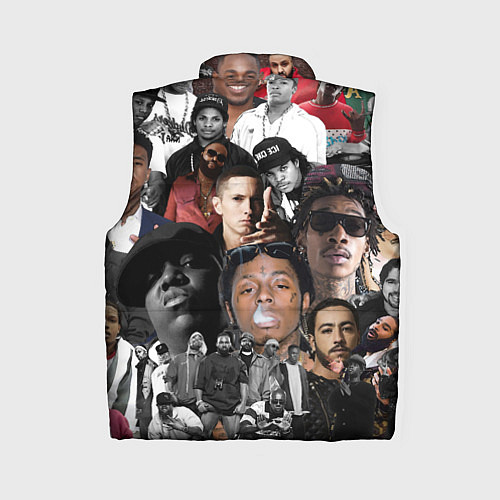 Женский жилет Короли Рэпа KING RAP / 3D-Черный – фото 2