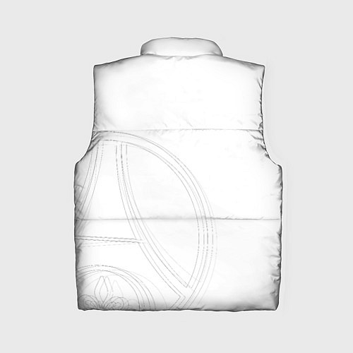 Женский жилет PSG Core Big Logo White New 202223 / 3D-Черный – фото 2