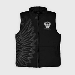 Женский жилет Russia Black Side New 202223, цвет: 3D-черный