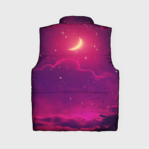 Женский жилет СКАЗОЧНАЯ НОЧЬ 2 КРАСНЫЙ / 3D-Красный – фото 2