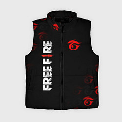 Женский жилет GARENA FREE FIRE, цвет: 3D-черный