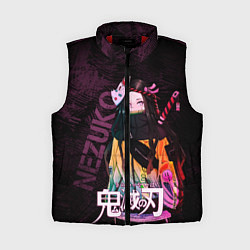 Женский жилет Незуко Камадо Kimetsu no aiba, цвет: 3D-красный