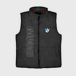 Женский жилет BMW LOGO AND INSCRIPTION, цвет: 3D-красный