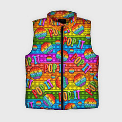 Женский жилет POP IT SMILE ПОП ИТ ПУПЫРКА