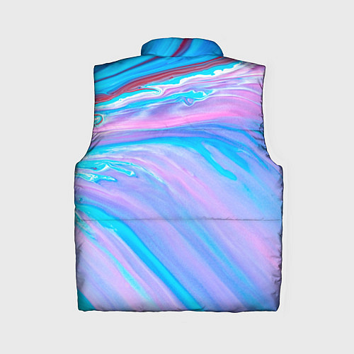 Женский жилет Абстрактный прилив / 3D-Черный – фото 2