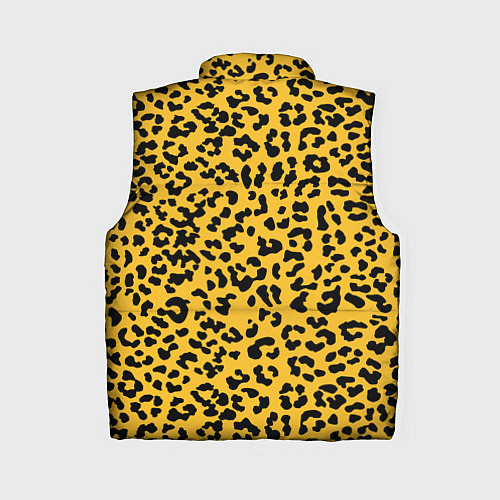 Женский жилет Леопард желтый / 3D-Красный – фото 2