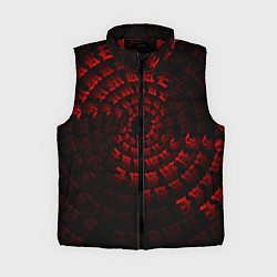 Женский жилет Fumrre red, цвет: 3D-красный