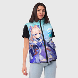 Женский жилет Genshin Impact, Кокоми, цвет: 3D-красный — фото 2