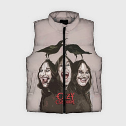 Женский жилет Ozzy Osbourne, цвет: 3D-светло-серый