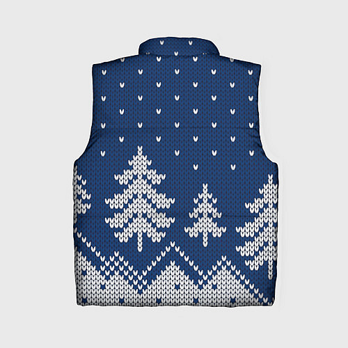 Женский жилет Зимняя ночь / 3D-Светло-серый – фото 2
