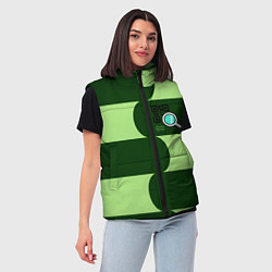 Женский жилет В поисках QR, цвет: 3D-черный — фото 2