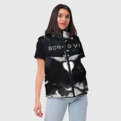 Женский жилет BON JOVI БОН ДЖОВИ, цвет: 3D-светло-серый — фото 2