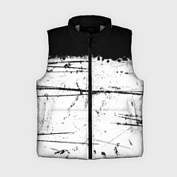 Женский жилет ИСПАЧКАННЫЙ КРАСКОЙ, цвет: 3D-светло-серый