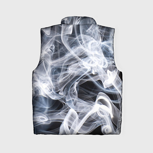 Женский жилет Графика дыма / 3D-Черный – фото 2