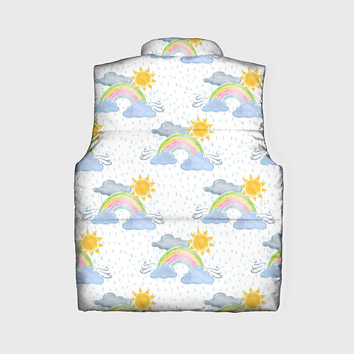 Женский жилет Погода / 3D-Красный – фото 2