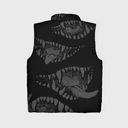 Женский жилет Атака вампиров / 3D-Черный – фото 2