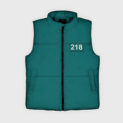 Женский жилет Персонаж 218, цвет: 3D-черный