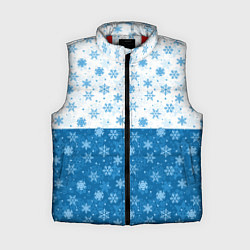 Женский жилет Светло-Тёмные Снежинки