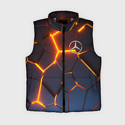 Женский жилет MERCEDES-BENZ AMG 3D ГЕОМЕТРИЯ, цвет: 3D-светло-серый