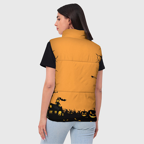 Женский жилет Orange Halloween TRD / 3D-Красный – фото 4