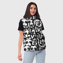 Женский жилет LivEvil, цвет: 3D-красный — фото 2