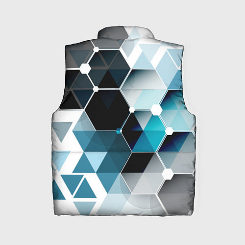 Женский жилет Абстракция FLO / 3D-Черный – фото 2