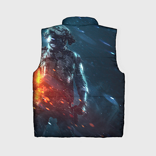 Женский жилет BATTLEFIELD 2042 SOLDIER WARS / 3D-Черный – фото 2