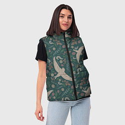 Женский жилет Ласточкина политра, цвет: 3D-красный — фото 2