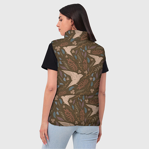 Женский жилет Литой стриж / 3D-Красный – фото 4