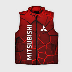 Женский жилет Митсубиси 3D плиты, цвет: 3D-черный