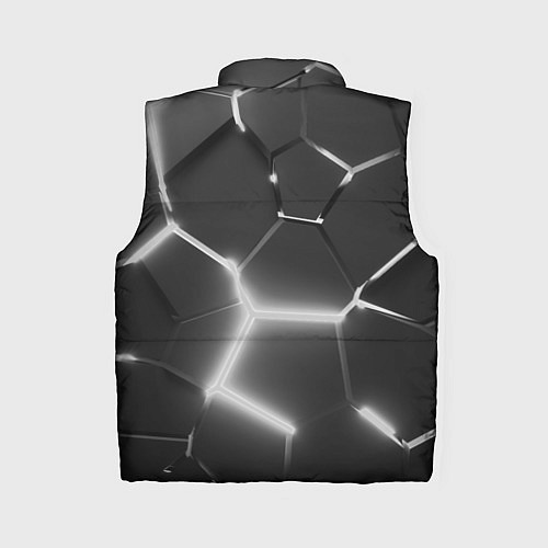 Женский жилет AUDI GREY 3D ПЛИТЫ / 3D-Светло-серый – фото 2