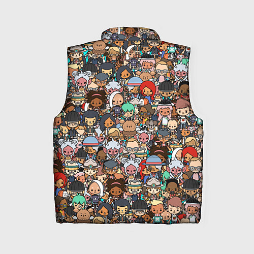 Женский жилет Toca Life / 3D-Черный – фото 2