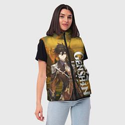 Женский жилет Zhong Li Чжун ли, цвет: 3D-светло-серый — фото 2