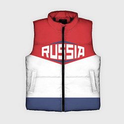 Женский жилет Russia, цвет: 3D-черный