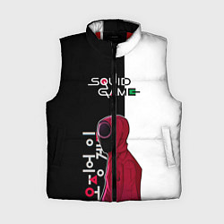 Женский жилет Игра в кальмара SG, цвет: 3D-красный
