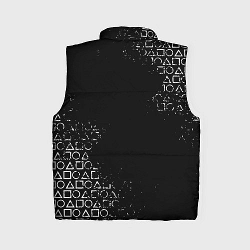 Женский жилет ИГРА В КАЛЬМАРА ТРЕУГОЛЬНИК SQUID GAME / 3D-Красный – фото 2