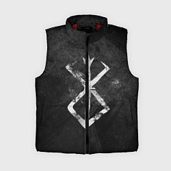 Женский жилет BERSERK LOGO GRUNGE, цвет: 3D-красный