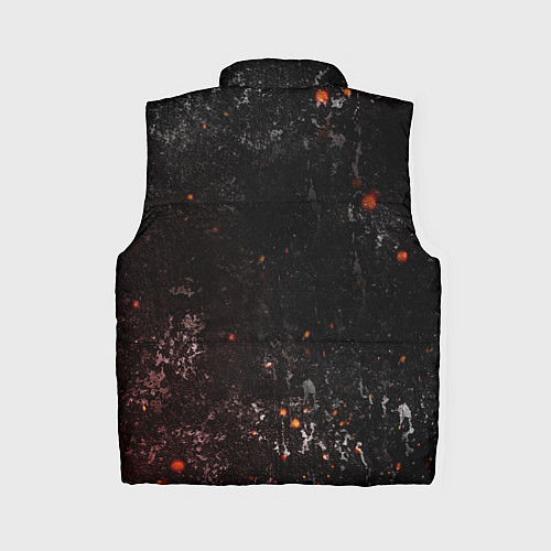 Женский жилет BERSERK LOGO GRUNGE RED / 3D-Светло-серый – фото 2