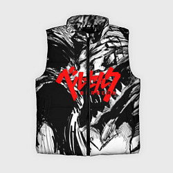 Женский жилет БЕРСЕРК РИСУНОК BERSERK, цвет: 3D-черный