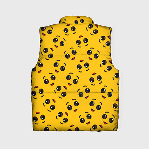 Женский жилет FORTNITE BANANA FACE PATTERN ФОРТНАЙТ ЛИЦО БАНАНА / 3D-Черный – фото 2