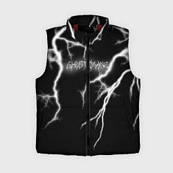 Женский жилет GHOSTEMANE Lightning Гостмейн Молния Надпись
