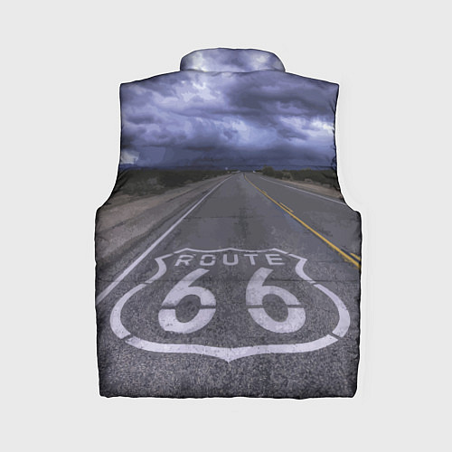 Женский жилет Мерседес, трасса 66 / 3D-Красный – фото 2