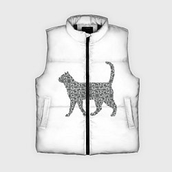 Женский жилет QR - кот