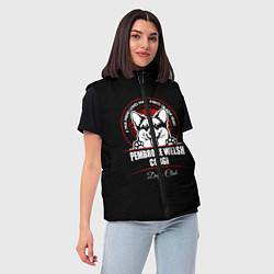 Женский жилет Вельш-Корги Пемброк Corgi, цвет: 3D-светло-серый — фото 2